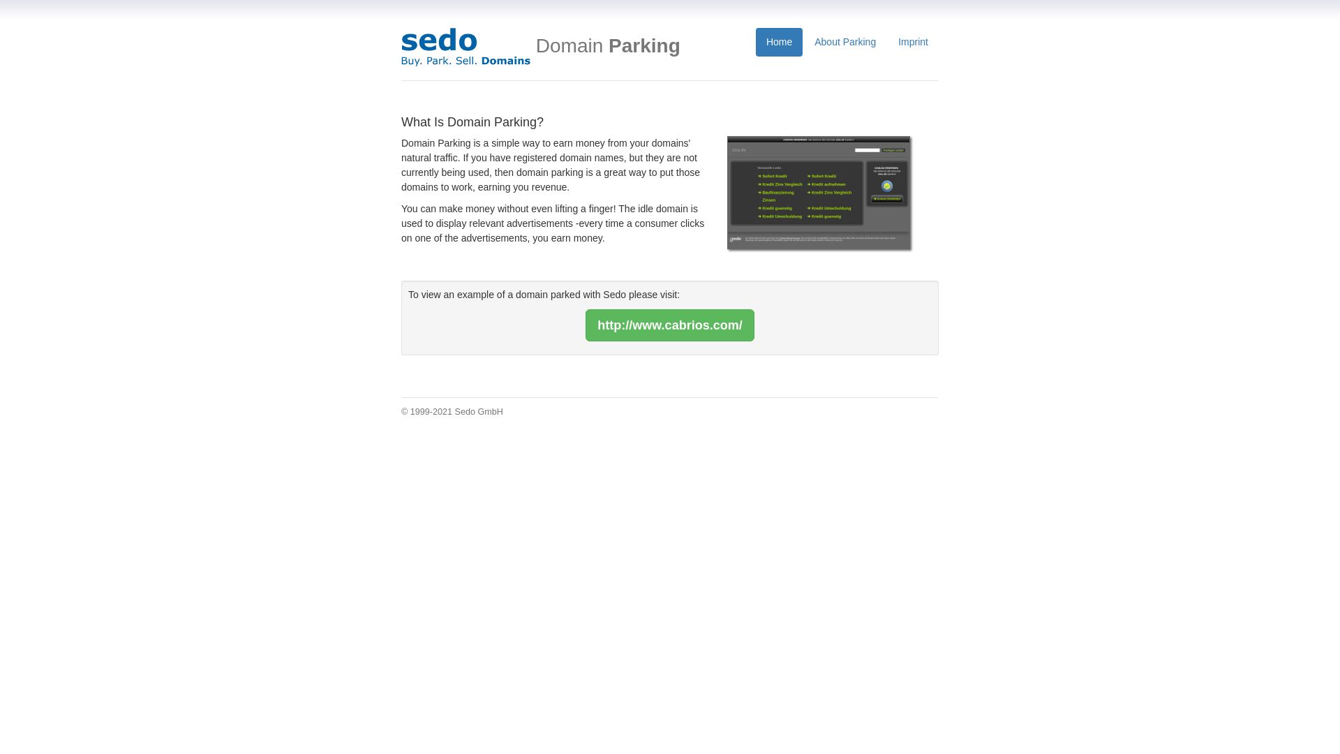 вебсайт sedoparking.com Є   ONLINE
