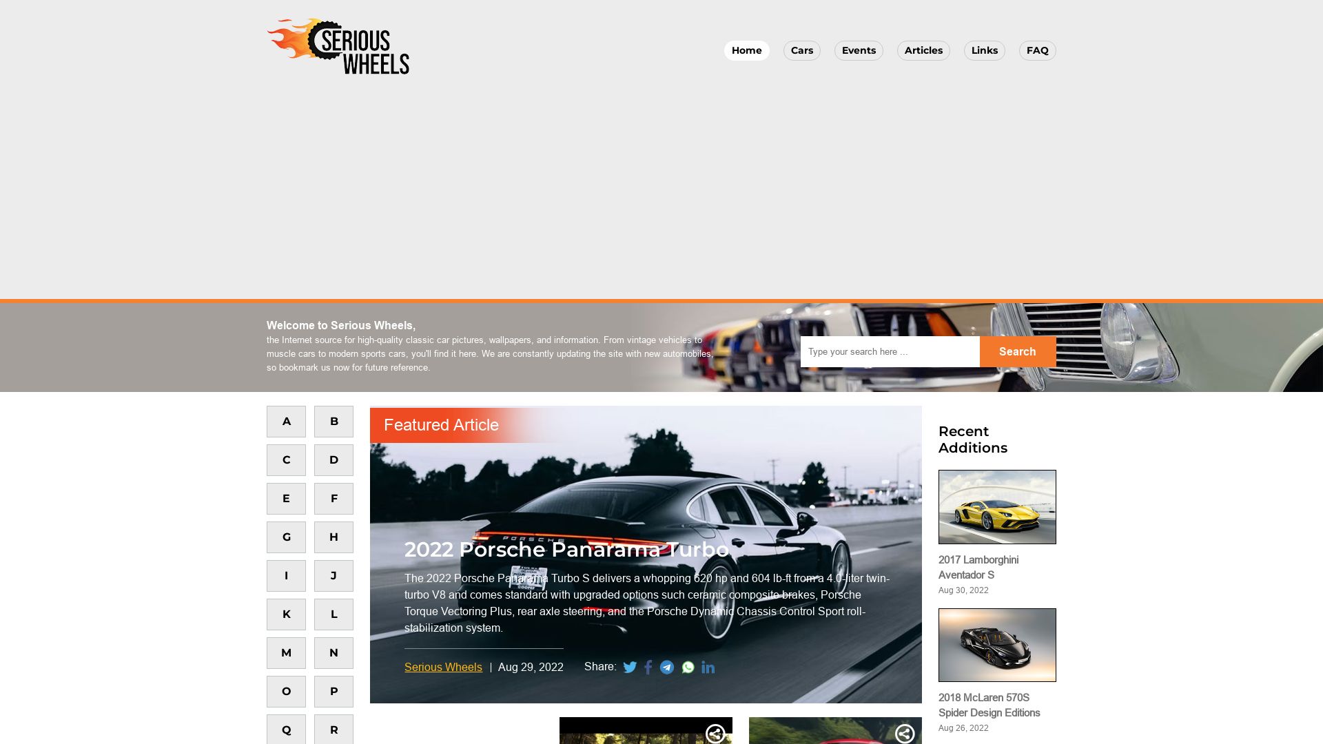 вебсайт seriouswheels.com Є   ONLINE