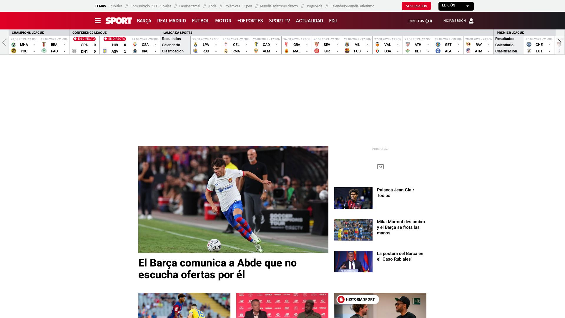 вебсайт sport.es Є   ONLINE
