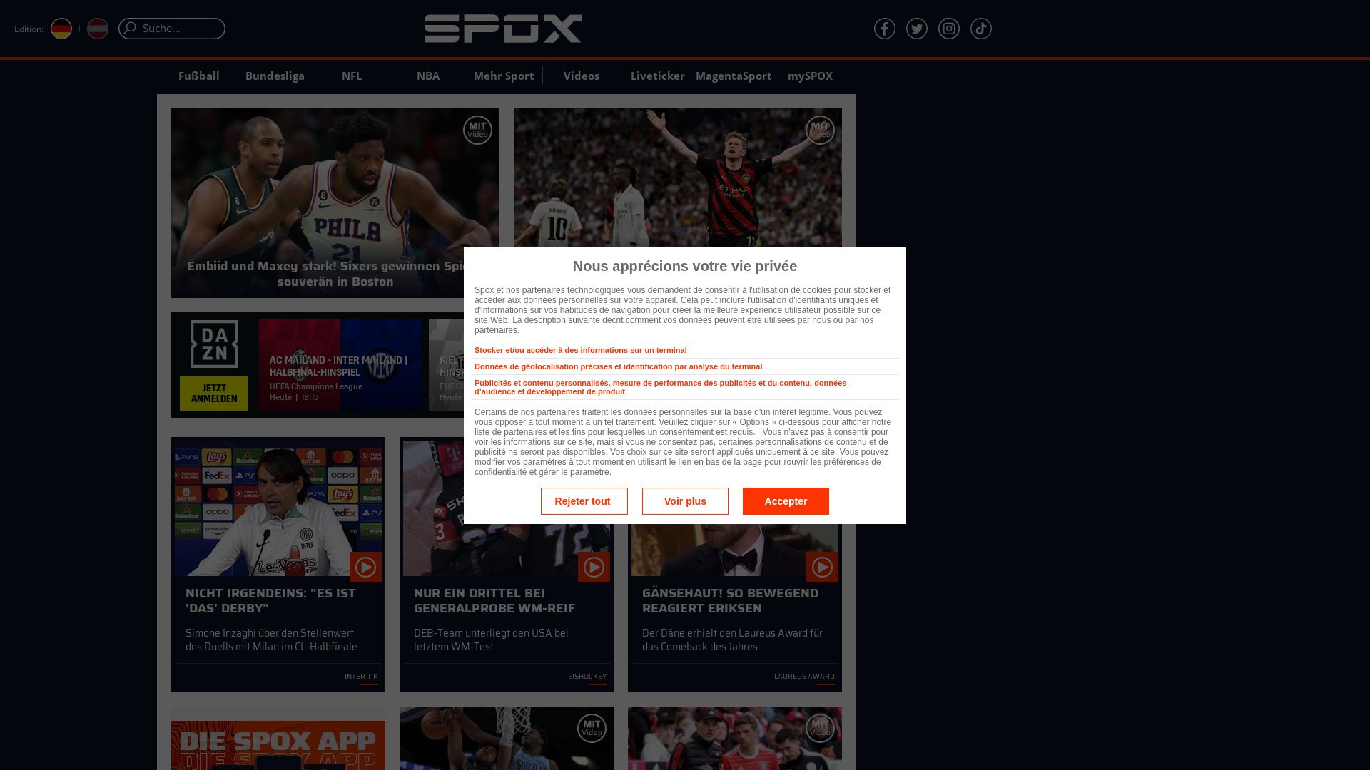 вебсайт spox.com Є   ONLINE