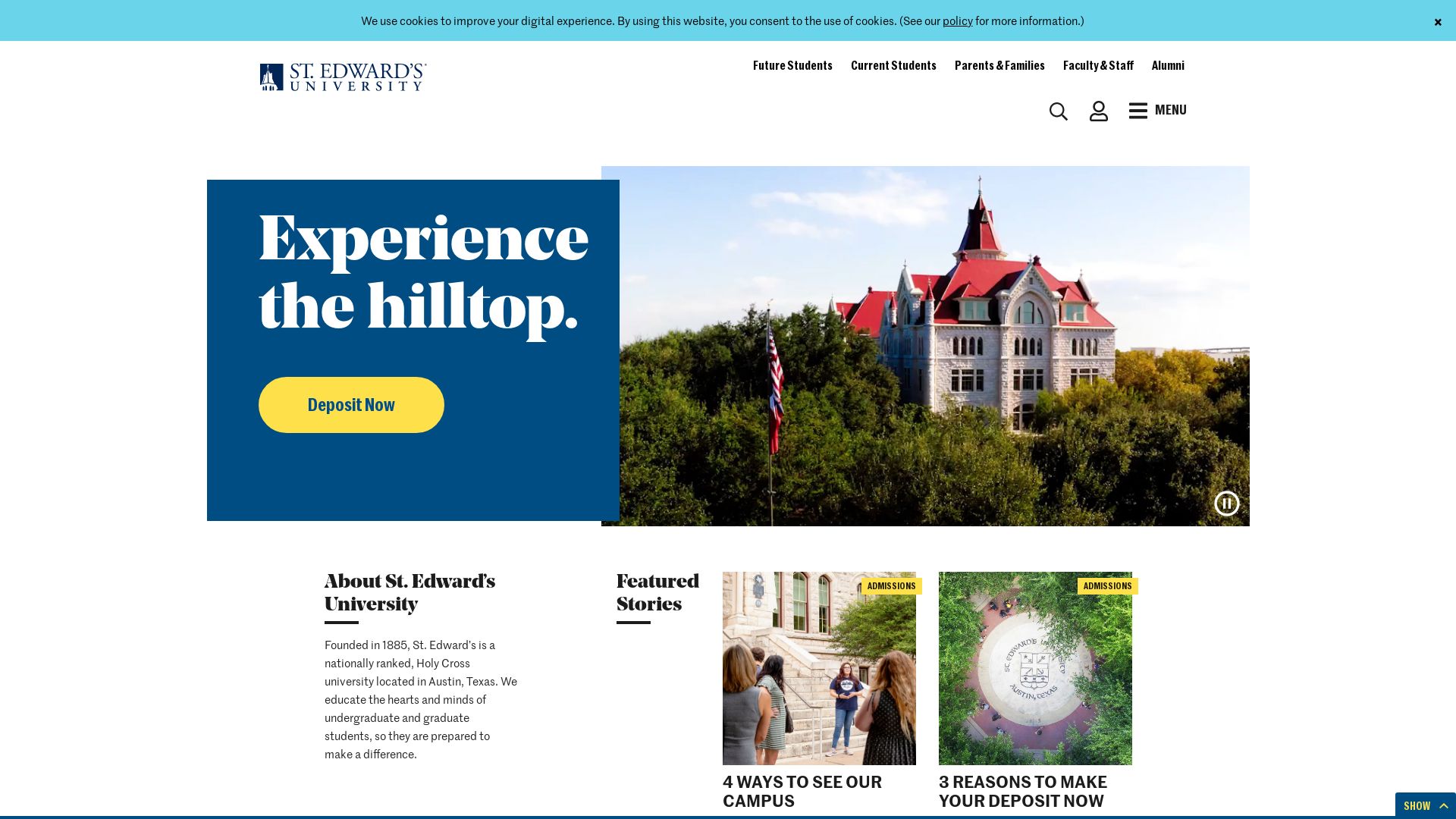 вебсайт stedwards.edu Є   ONLINE