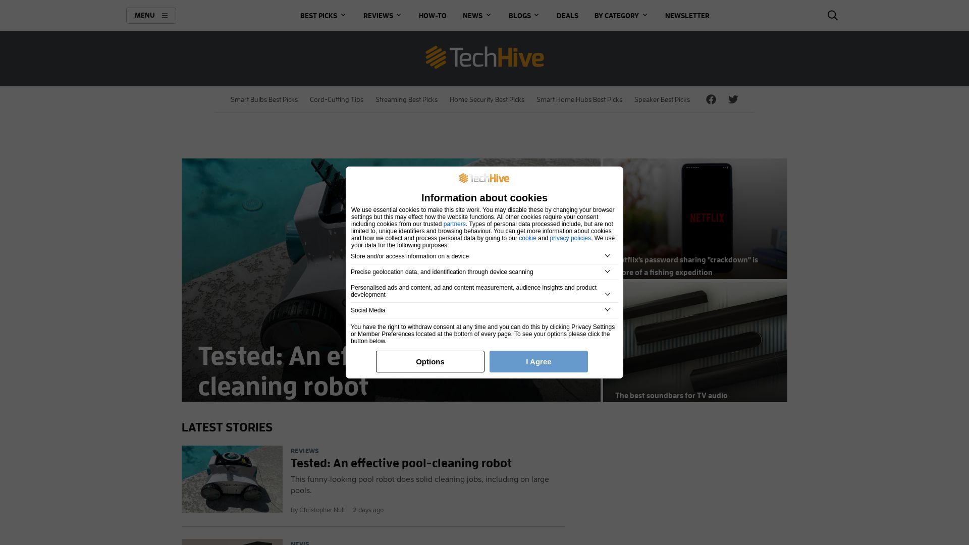 вебсайт techhive.com Є   ONLINE