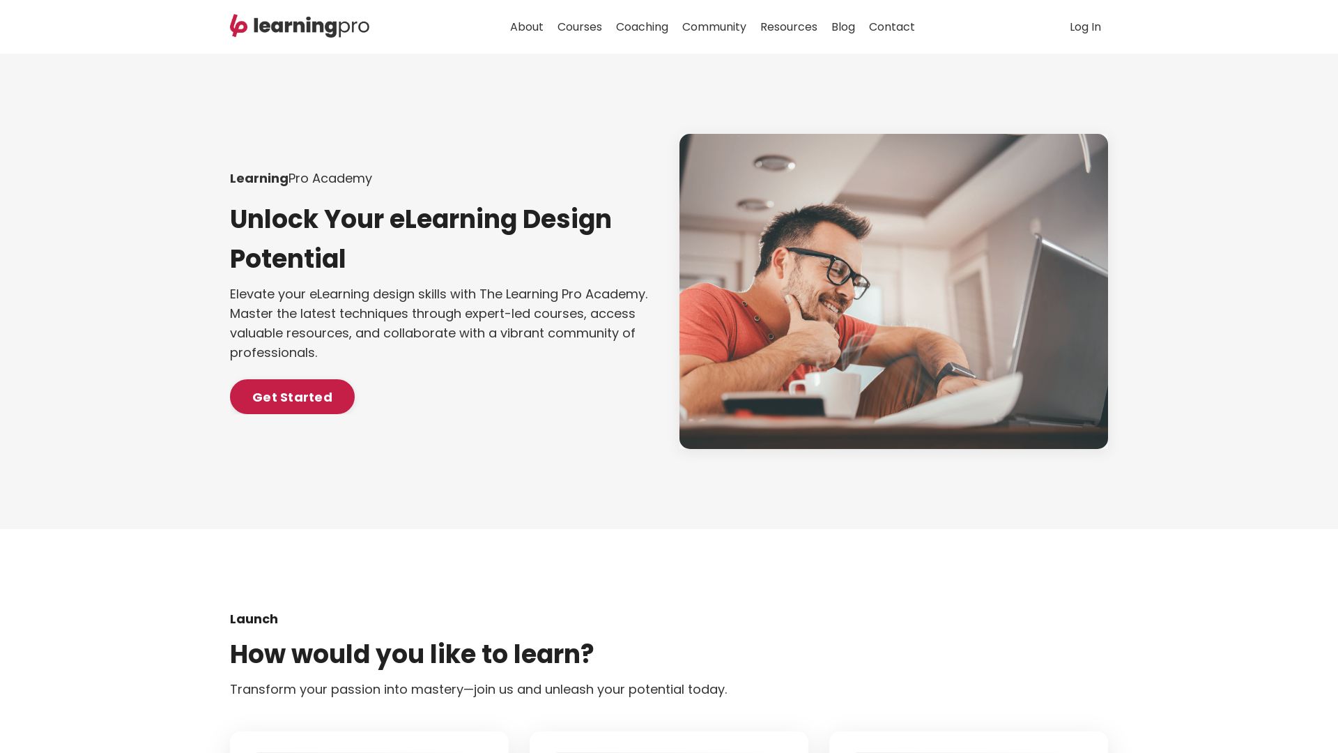 вебсайт thelearningpro.academy Є   ONLINE