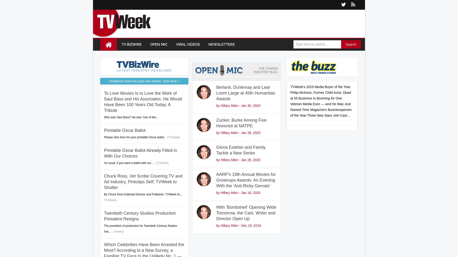 вебсайт tvweek.com Є   ONLINE