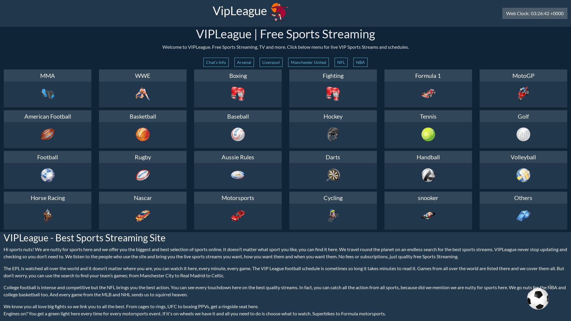 вебсайт vipleague.st Є   ONLINE