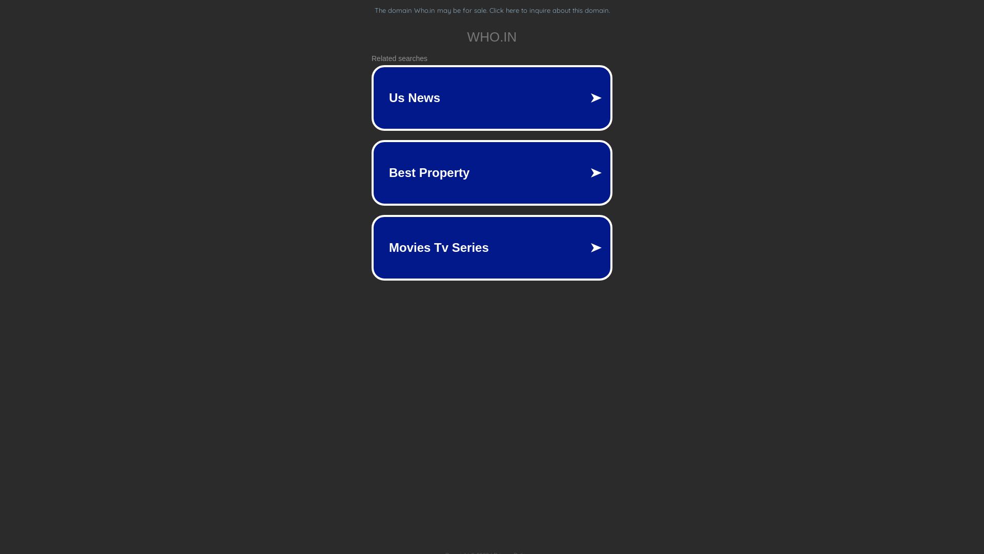 вебсайт who.in Є   ONLINE