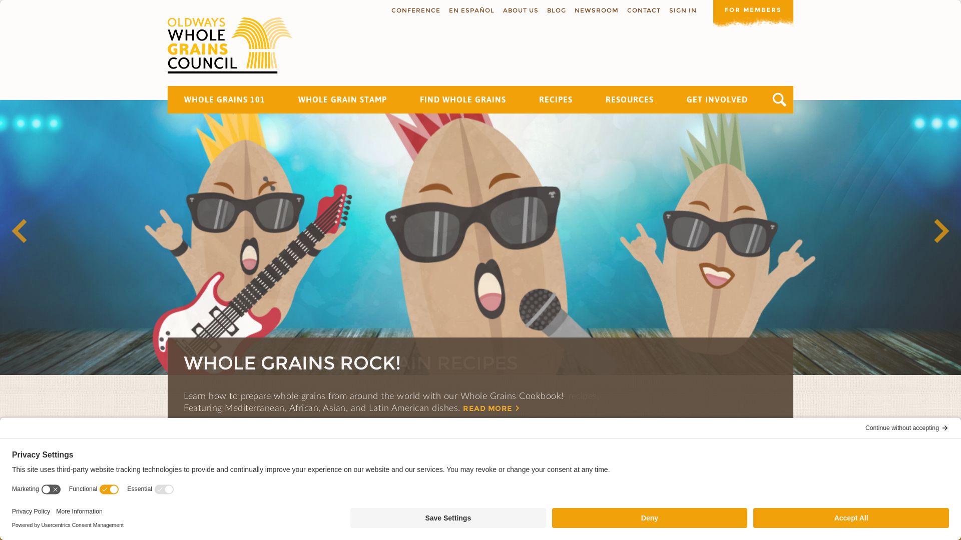 вебсайт wholegrainscouncil.org Є   ONLINE