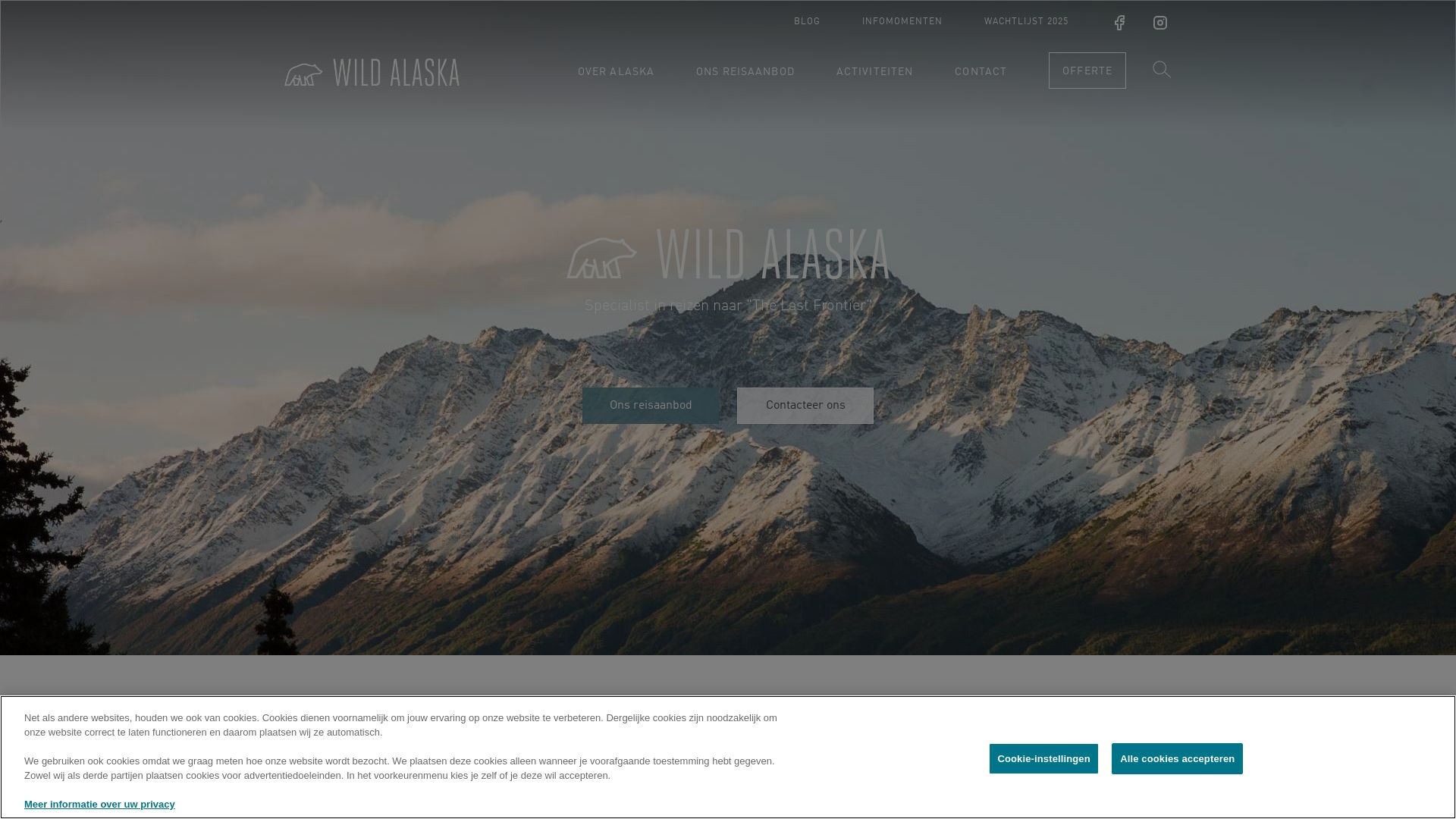 вебсайт wildalaska.be Є   ONLINE