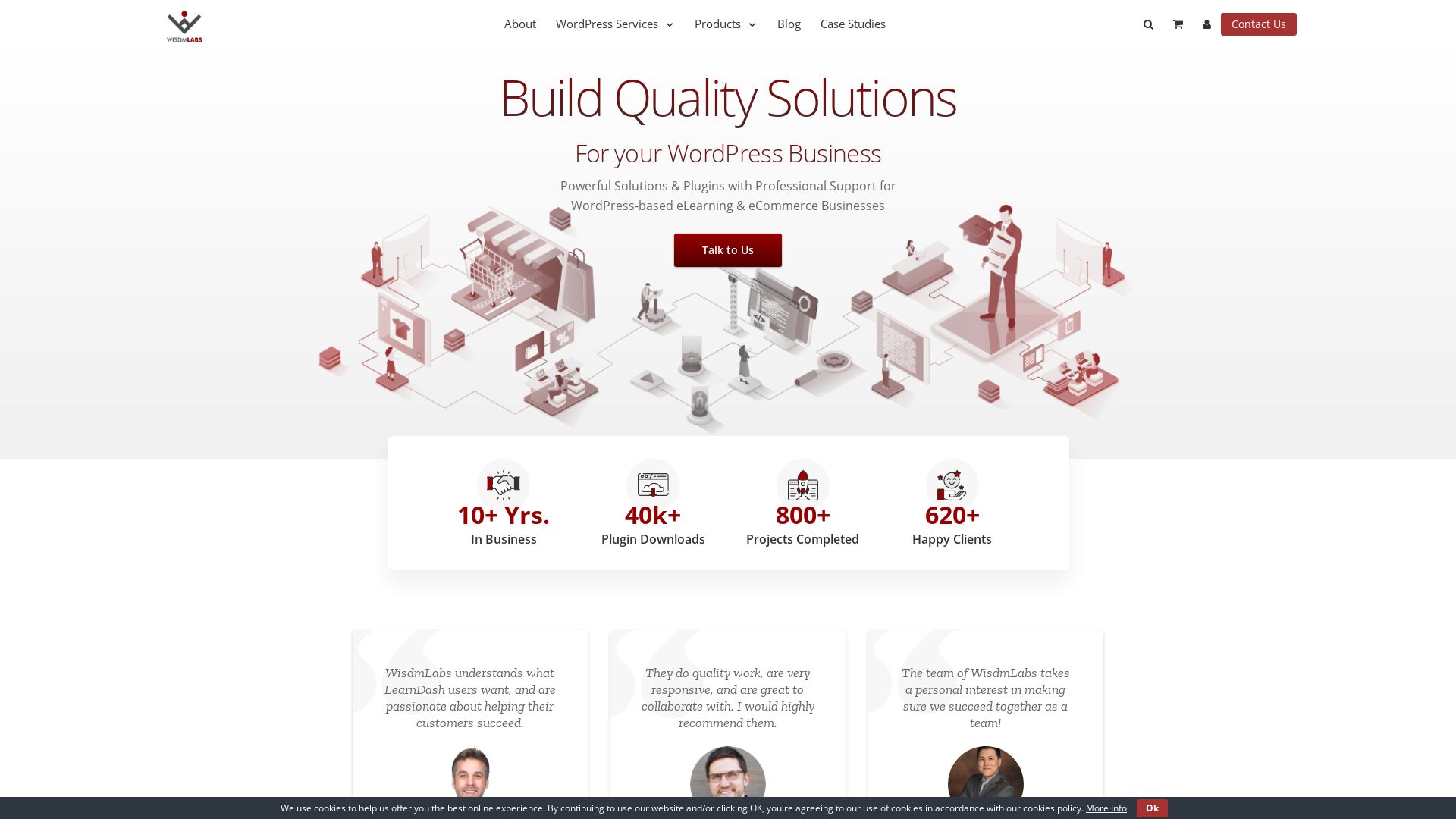 вебсайт wisdmlabs.com Є   ONLINE