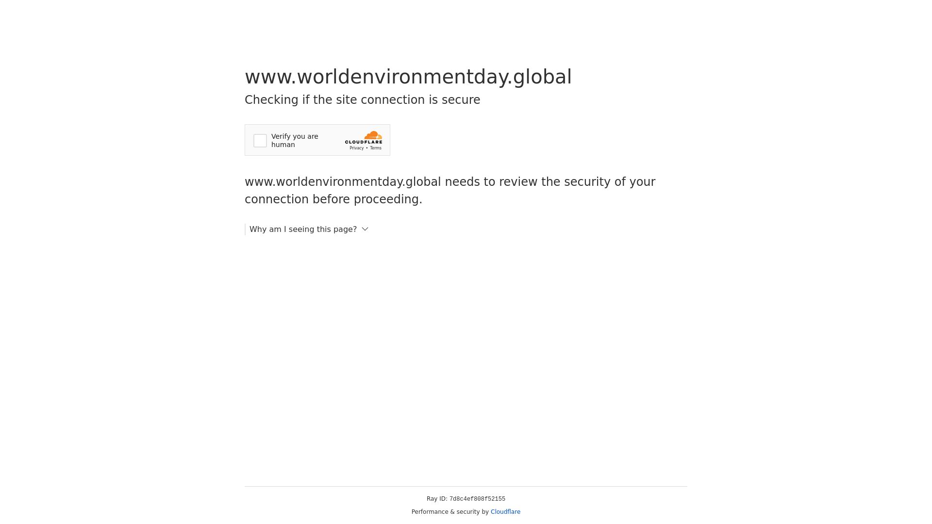 вебсайт worldenvironmentday.global Є   ONLINE