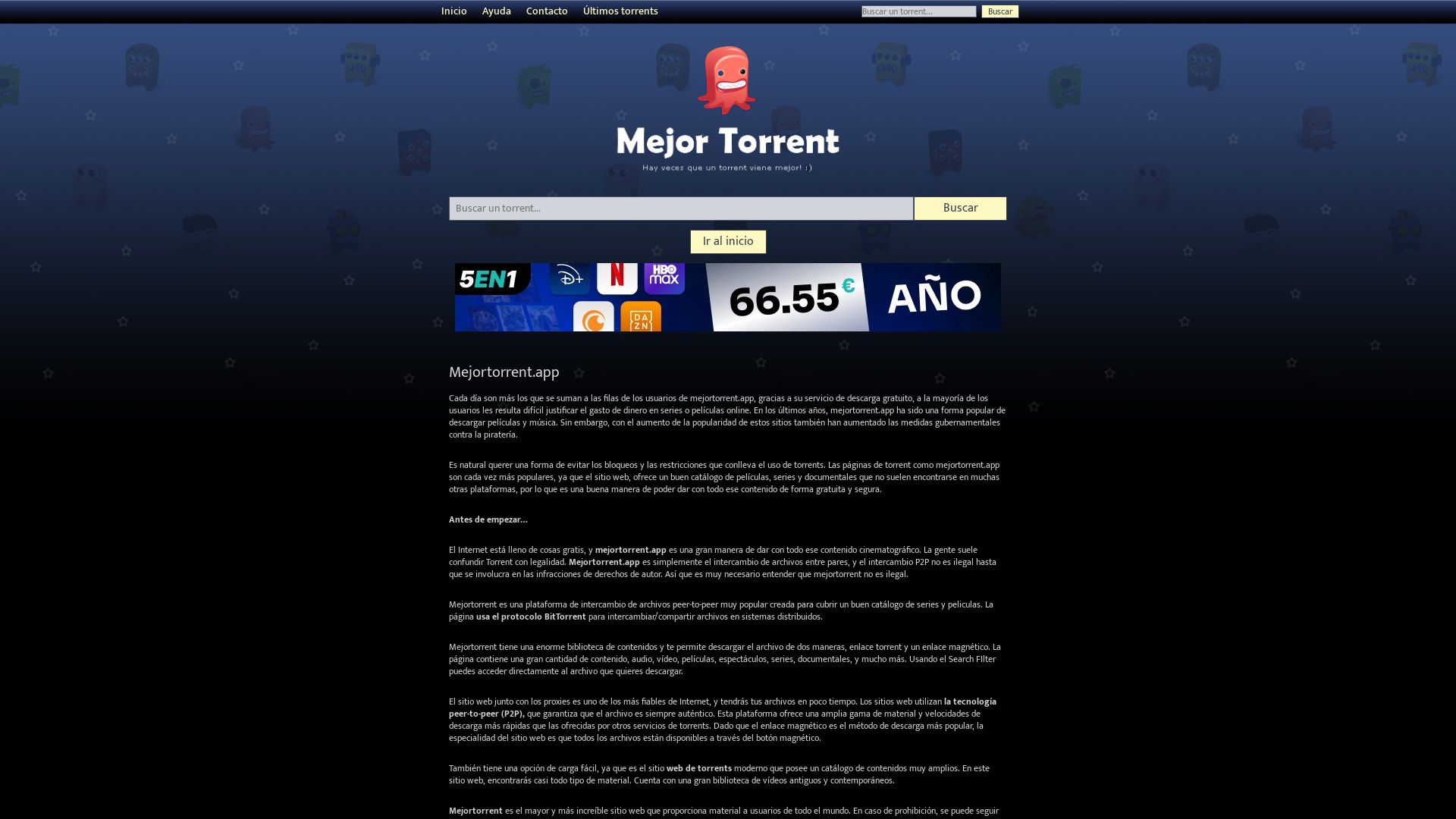 вебсайт www11.mejortorrent.rip Є   ONLINE