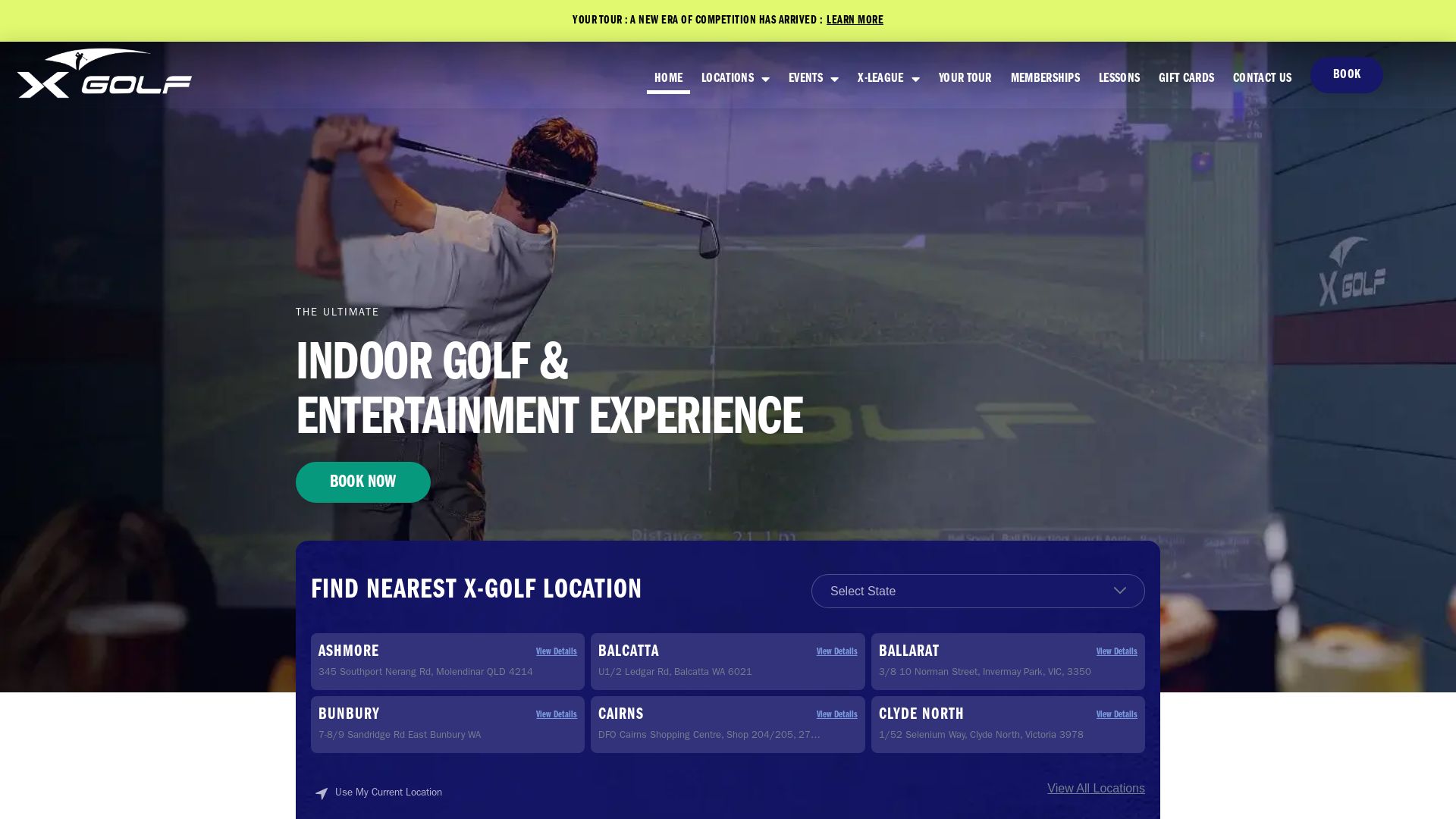 вебсайт xgolf.com.au Є   ONLINE