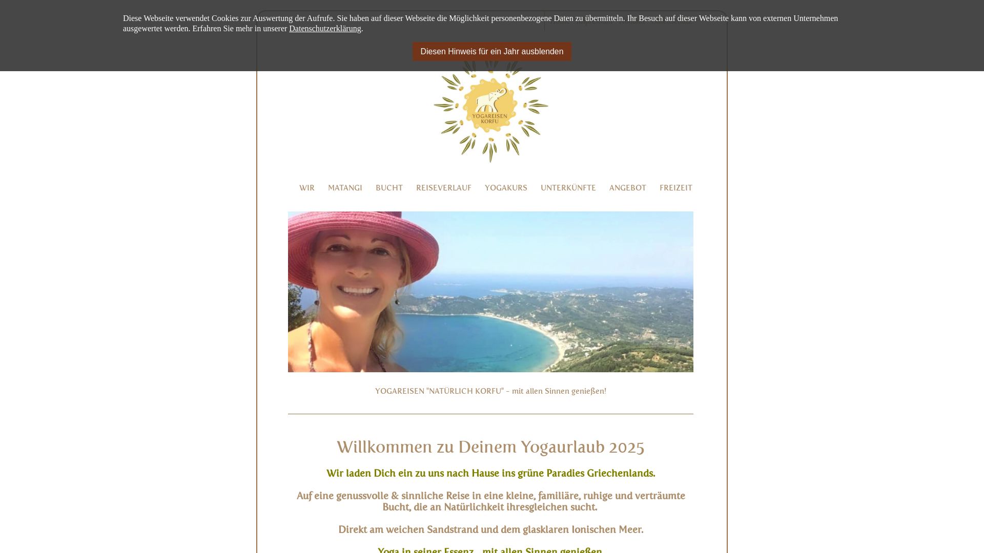 вебсайт yogareisen-korfu.de Є   ONLINE